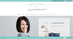 Desktop Screenshot of mollyclaire.com